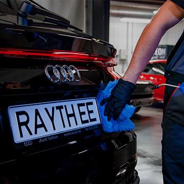 Professional hand car wash